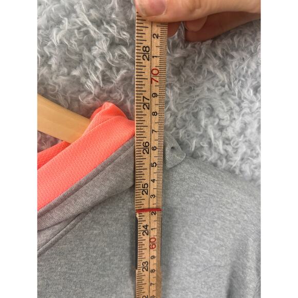 The North Face FlashDry Hooded Long Sleeve Top Gray Coral Women’s XL - Picture 6 of 8